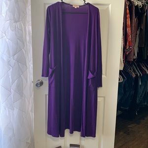 Small purple lularoe Sarah